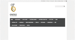 Desktop Screenshot of essencebelledame.com